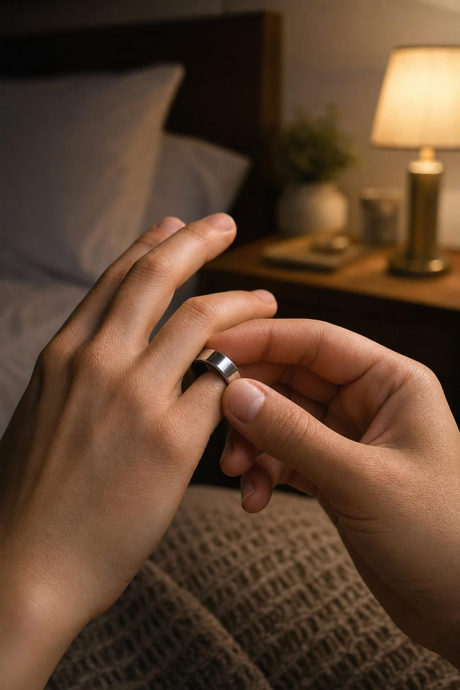 Smart Sleep Ring by Fastee — Sleep, Heart Rate & SpO2 Tracker