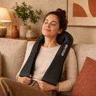 Shiatsu Neck & Shoulder Massager by Fastee — Heated Deep Kneading Relief