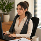 Shiatsu Neck & Shoulder Massager by Fastee — Heated Deep Kneading Relief